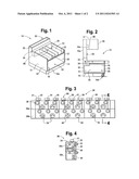 DECORATIVE COMMERCIAL OR PROFESSIONAL KITCHEN OR FOOD SERVICE AREA     APPLIANCE UNIT WITH INTERCHANGEABLE FORM FITTING COVER AND A FACADE PANEL diagram and image