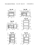 DECORATIVE COMMERCIAL OR PROFESSIONAL KITCHEN OR FOOD SERVICE AREA     APPLIANCE UNIT WITH INTERCHANGEABLE FORM FITTING COVER AND A FACADE PANEL diagram and image