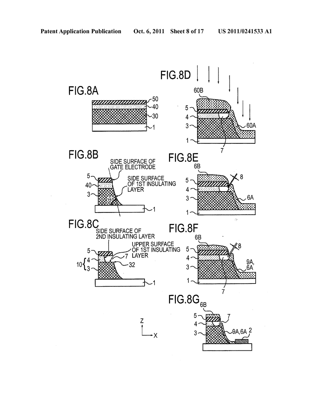 ELECTRON-EMITTING DEVICE AND IMAGE DISPLAY APPARATUS USING THE     ELECTRON-EMITTING DEVICE - diagram, schematic, and image 09