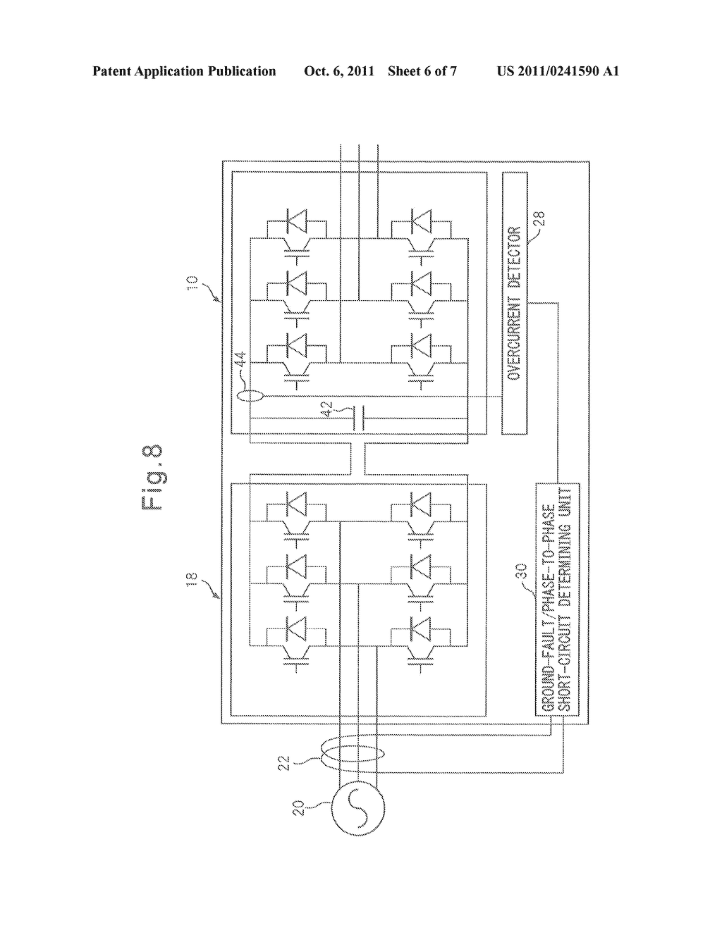 MOTOR DRIVING APPARATUS HAVING FAULT DIAGNOSTIC FUNCTION - diagram, schematic, and image 07