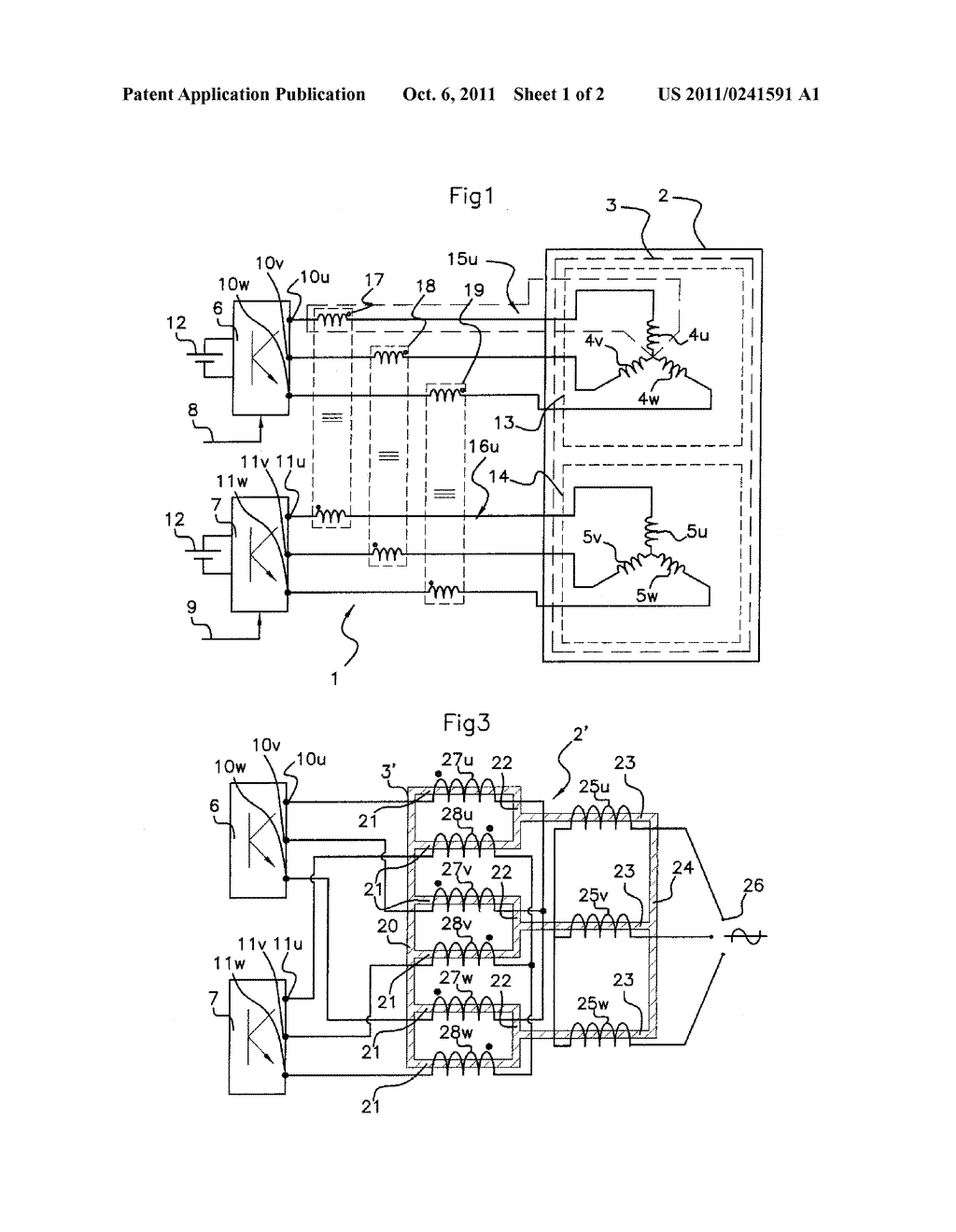 DEVICE WITH A POLYPHASE ELECTRICAL MACHINE, AND RELATED ELECTRICAL MACHINE - diagram, schematic, and image 02