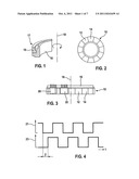 DEVICE FOR DETECTING A ROTATIONAL ANGLE OF A ROTATABLE PART diagram and image