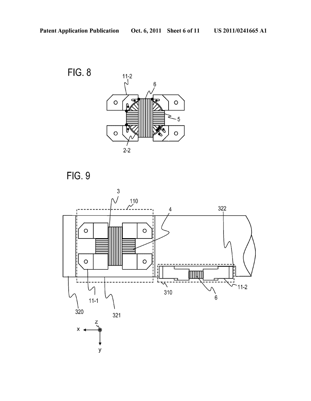 Multi-axis Fluxgate Magnetic Sensor - diagram, schematic, and image 07