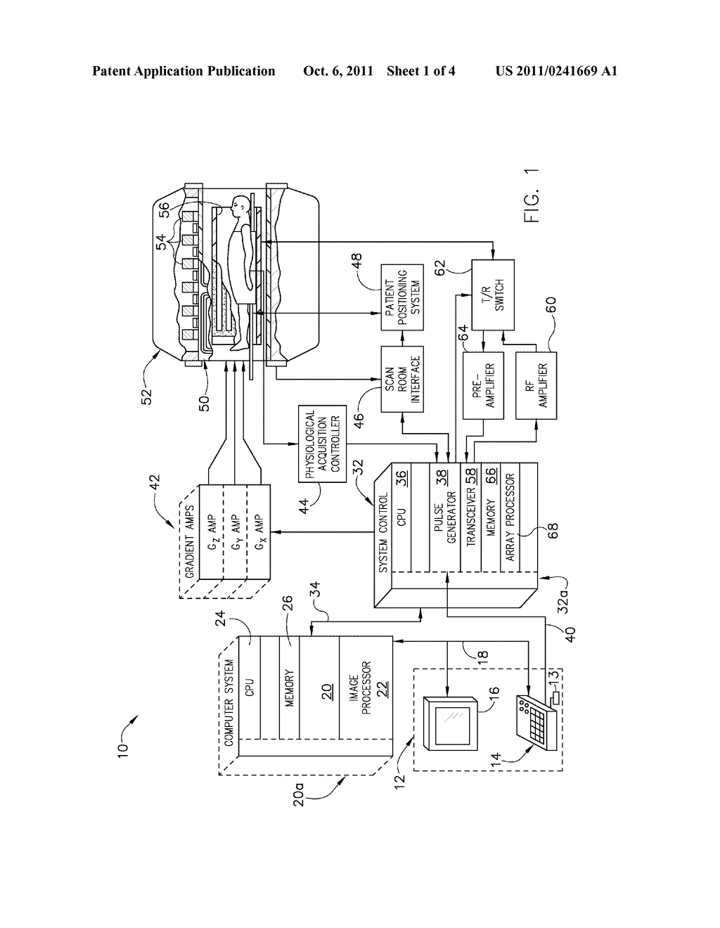 SYSTEM AND METHOD OF PARALLEL IMAGING FOR MAGNETIC RESONANCE IMAGING NEAR     METALLIC IMPLANTS - diagram, schematic, and image 02