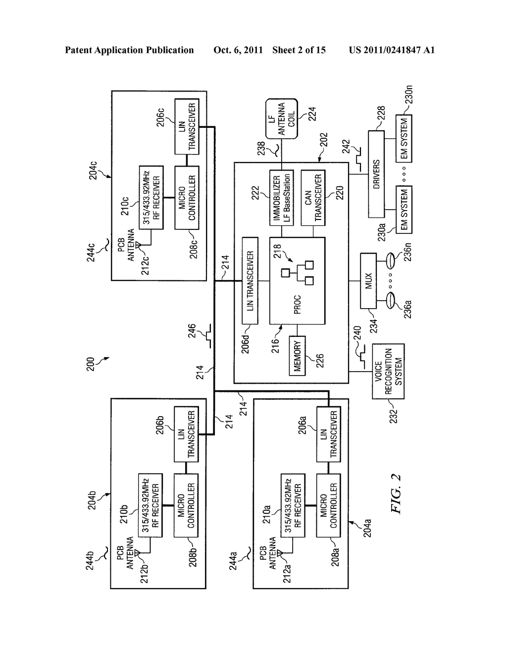 LIN BUS REMOTE CONTROL SYSTEM - diagram, schematic, and image 03