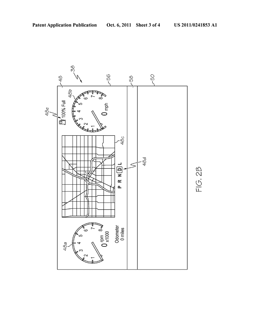 HIGH-MOUNT PROJECTION DISPLAY APPARATUS FOR A VEHICLE - diagram, schematic, and image 04