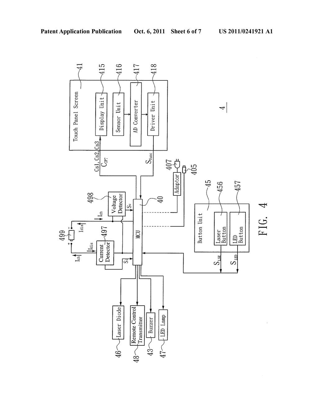 Multi-Function Remote Control and a Method for Obtaining Residual Power - diagram, schematic, and image 07