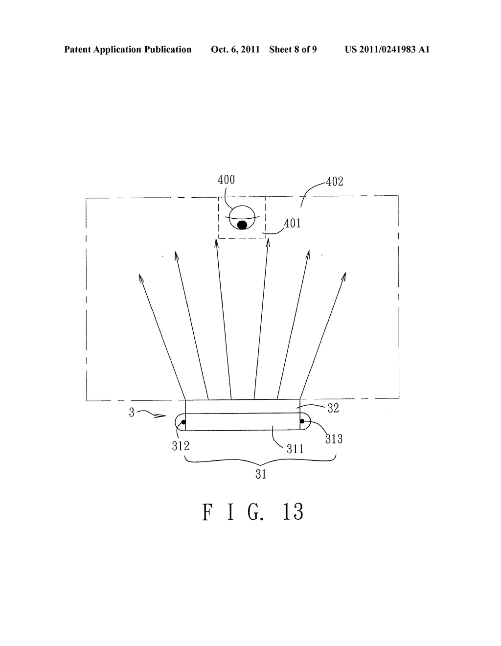 DISPLAY DEVICE WITH PRIVACY FUNCTION, AND METHOD FOR PROVIDING PRIVACY TO     A DISPLAY DEVICE - diagram, schematic, and image 09