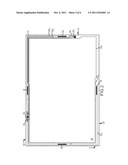 Simplified Mechanical Design for an Acoustic Touch Screen diagram and image