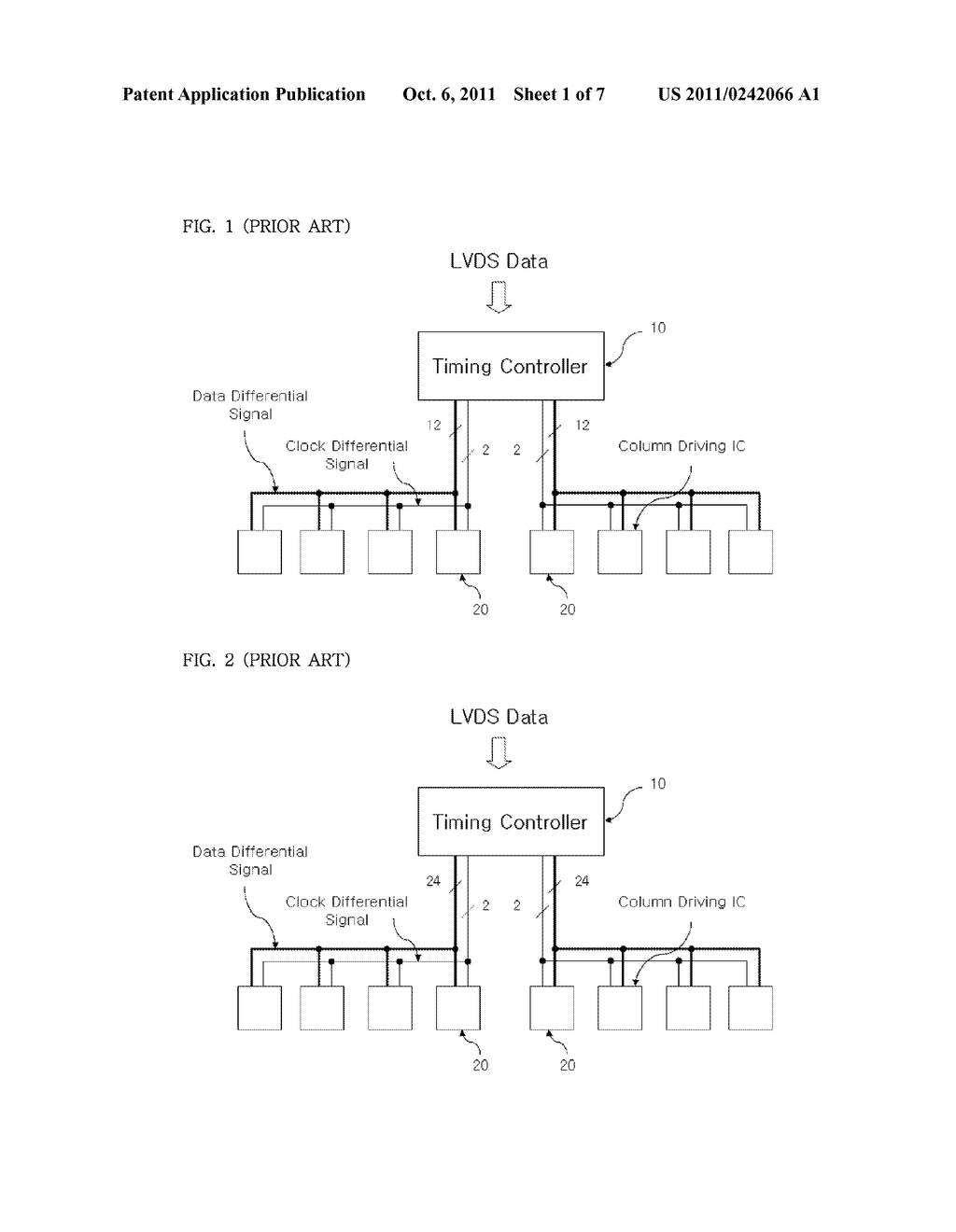 DISPLAY DRIVING SYSTEM USING SINGLE LEVEL DATA TRANSMISSION WITH EMBEDDED     CLOCK SIGNAL - diagram, schematic, and image 02