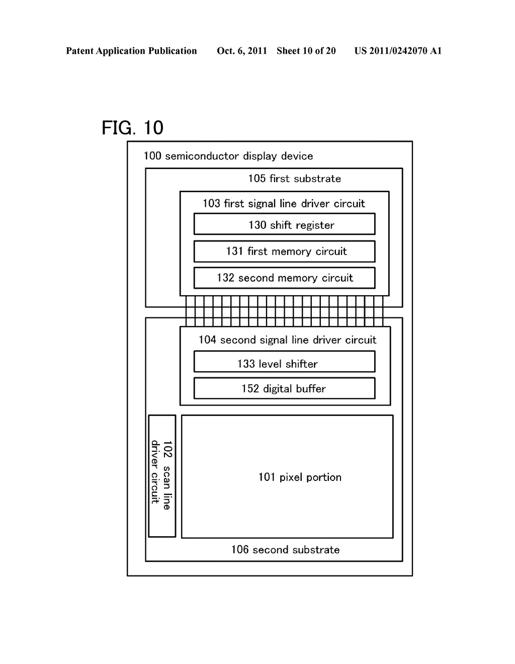 SEMICONDUCTOR DISPLAY DEVICE - diagram, schematic, and image 11