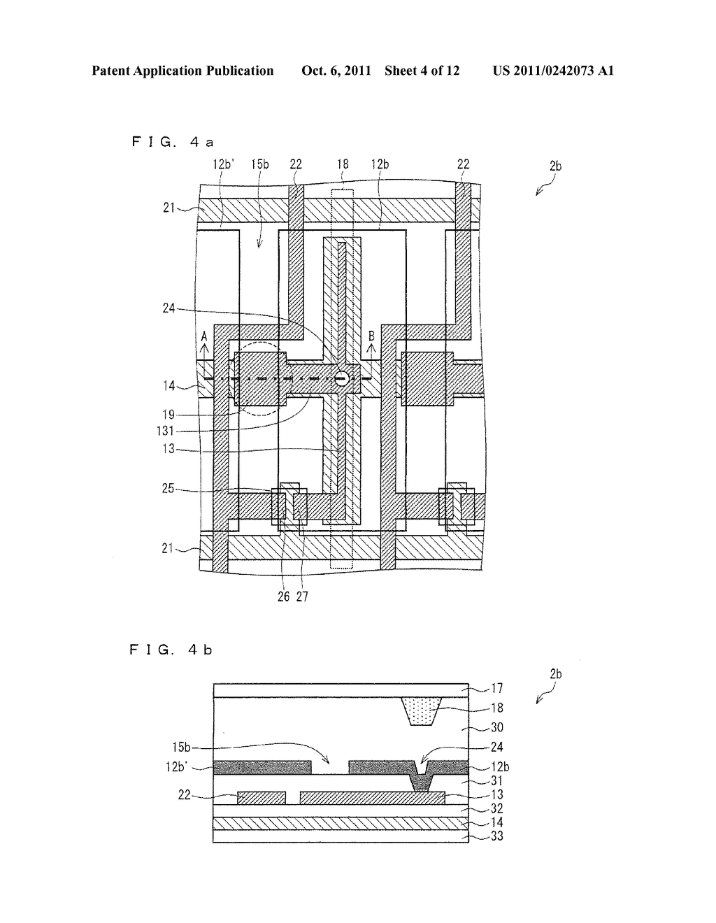 ACTIVE MATRIX SUBSTRATE, LIQUID CRYSTAL DISPLAY PANEL, LIQUID CRYSTAL     DISPLAY DEVICE, METHOD FOR MANUFACTURING ACTIVE MATRIX SUBSTRATE, METHOD     FOR MANUFACTURING LIQUID CRYSTAL DISPLAY PANEL, AND METHOD FOR DRIVING     LIQUID CRYSTAL DISPLAY PANEL - diagram, schematic, and image 05