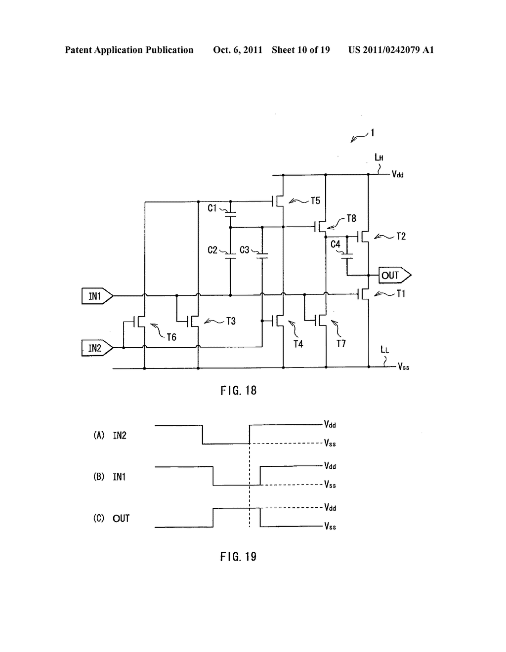 Inverter circuit and display device - diagram, schematic, and image 11