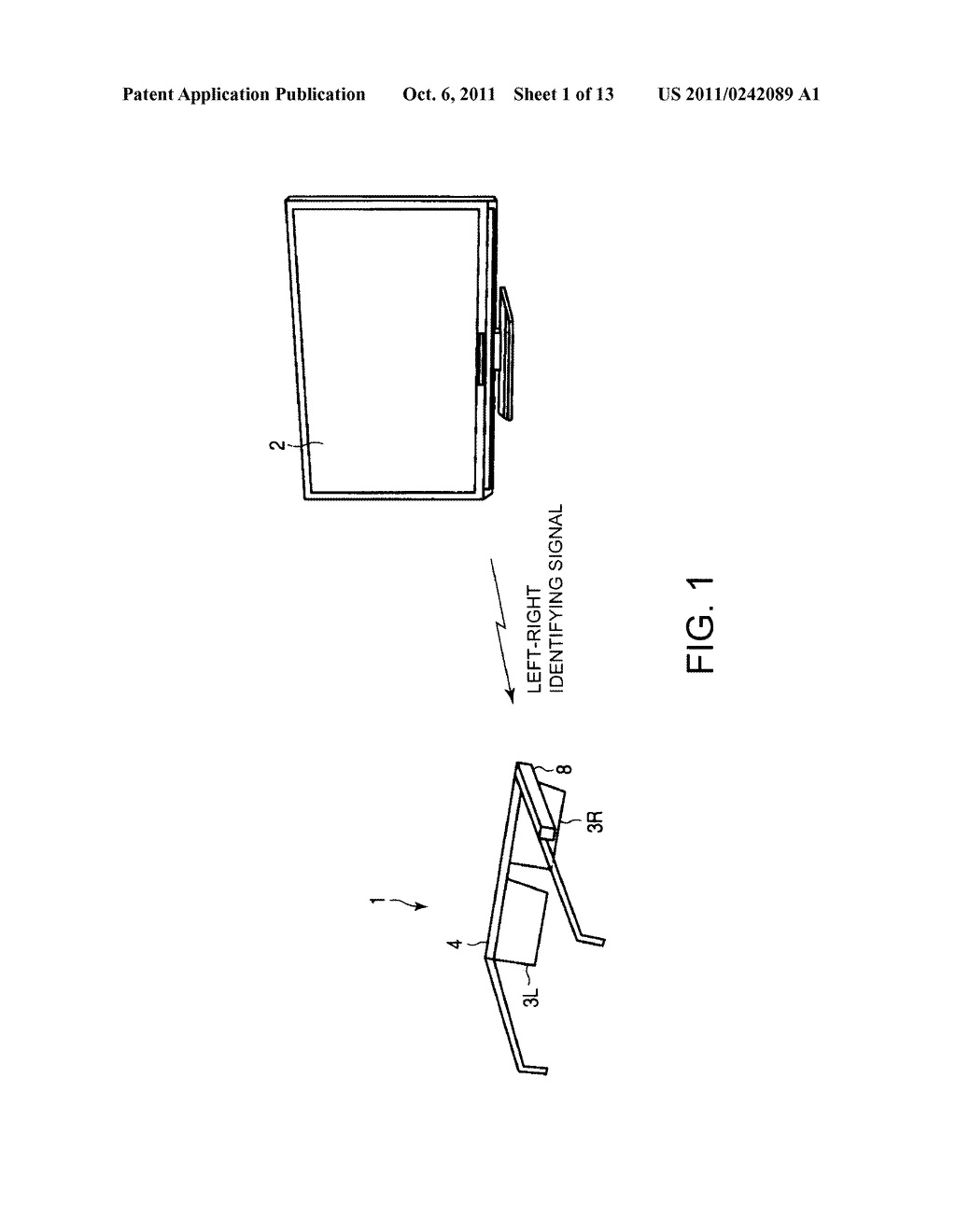 LIQUID CRYSTAL SHUTTER, DRIVING METHOD OF THE SAME AND IMAGE DISPLAY     SYSTEM - diagram, schematic, and image 02