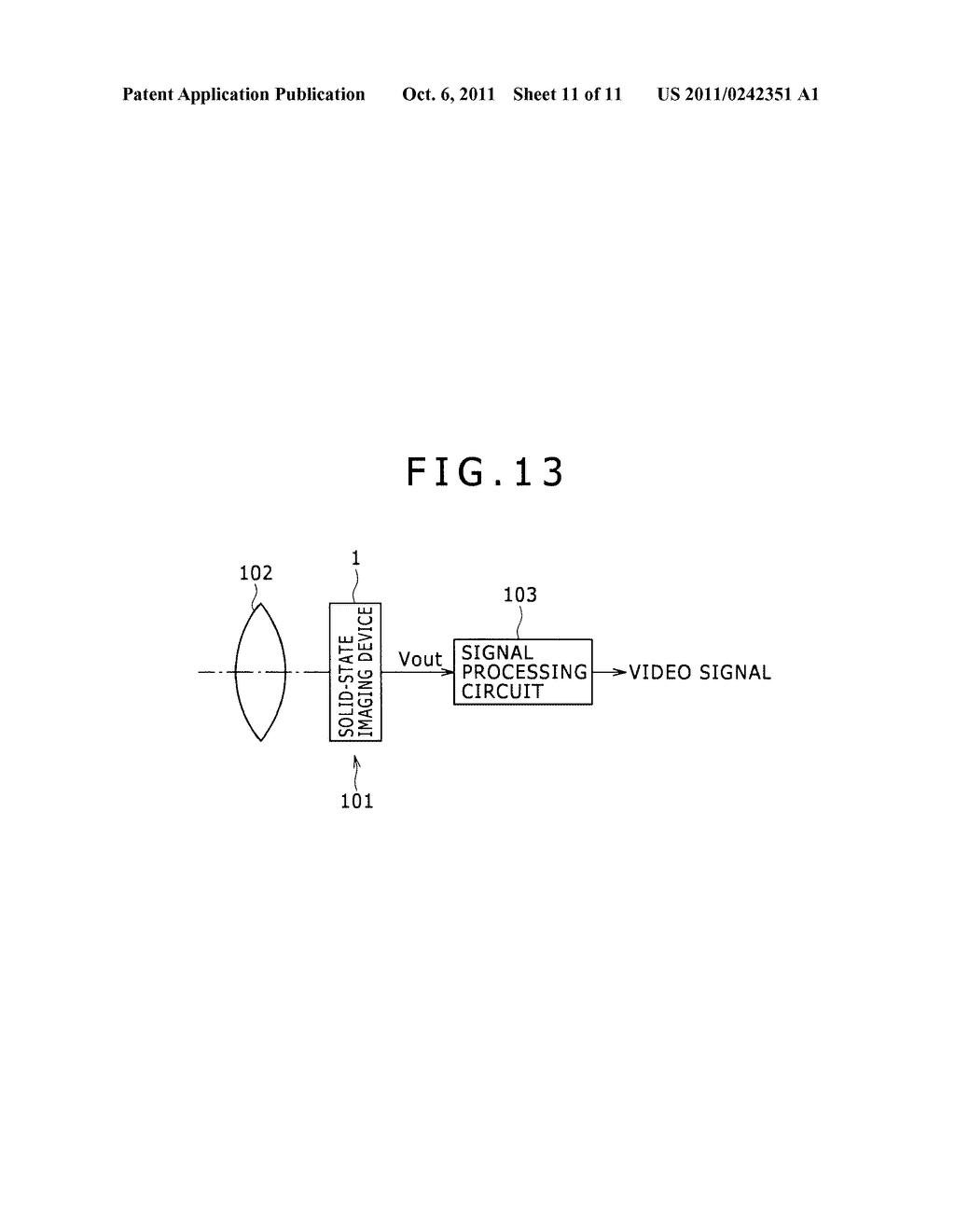 SOLID-STATE IMAGING DEVICE AND IMAGING DEVICE - diagram, schematic, and image 12