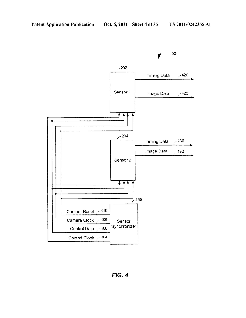 COMBINING DATA FROM MULTIPLE IMAGE SENSORS - diagram, schematic, and image 05