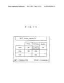 IMAGE QUALITY SELECTING METHOD AND DIGITAL CAMERA diagram and image