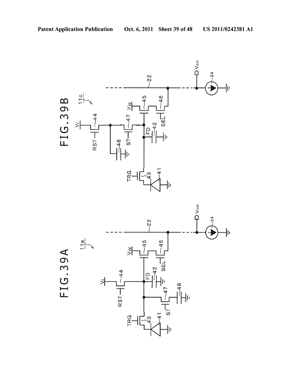 Solid-state image pickup apparatus signal processing method for a     solid-state image pickup apparatus, and electronic apparatus - diagram, schematic, and image 40