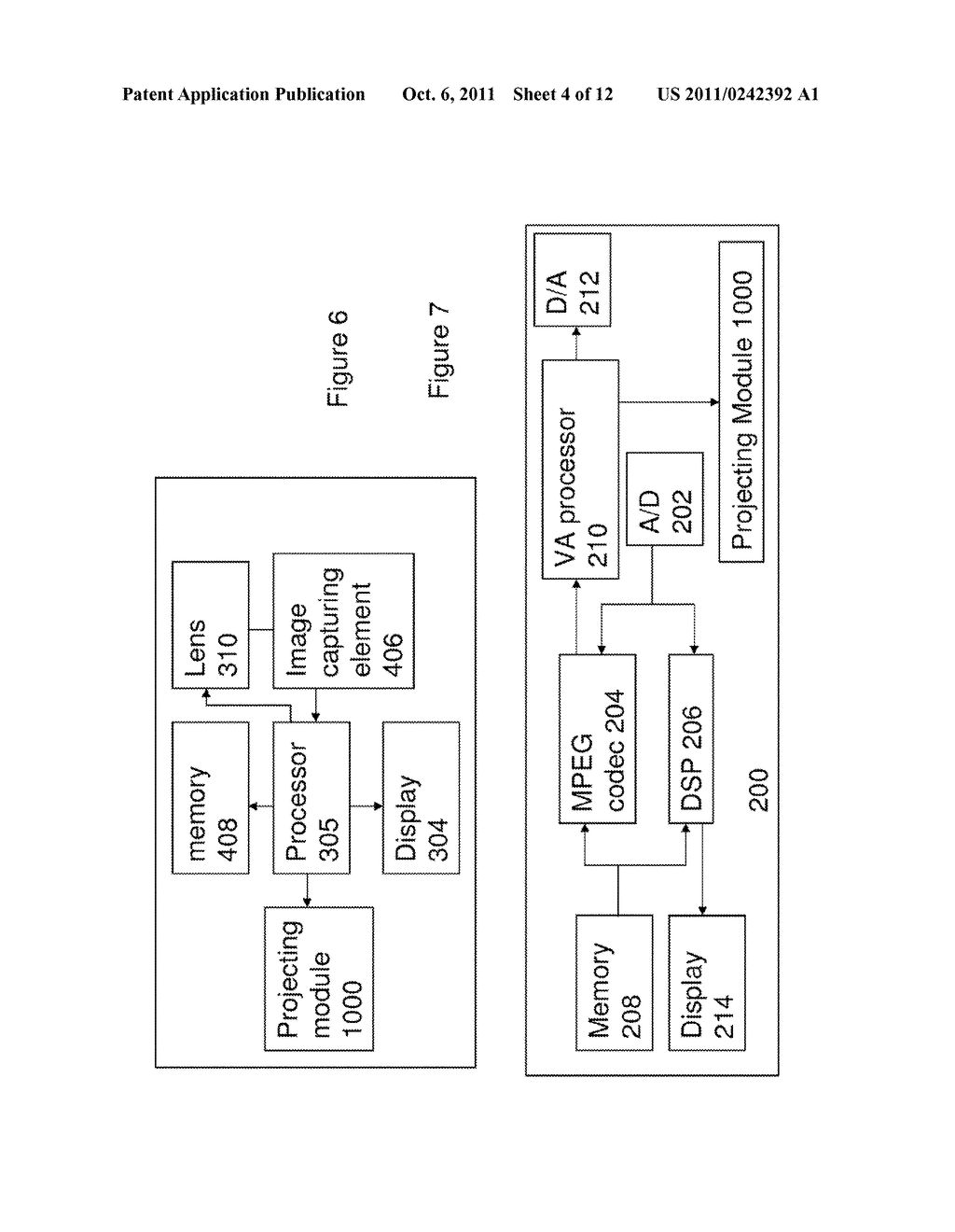 Portable Image Capturing Device with Embedded Projector - diagram, schematic, and image 05