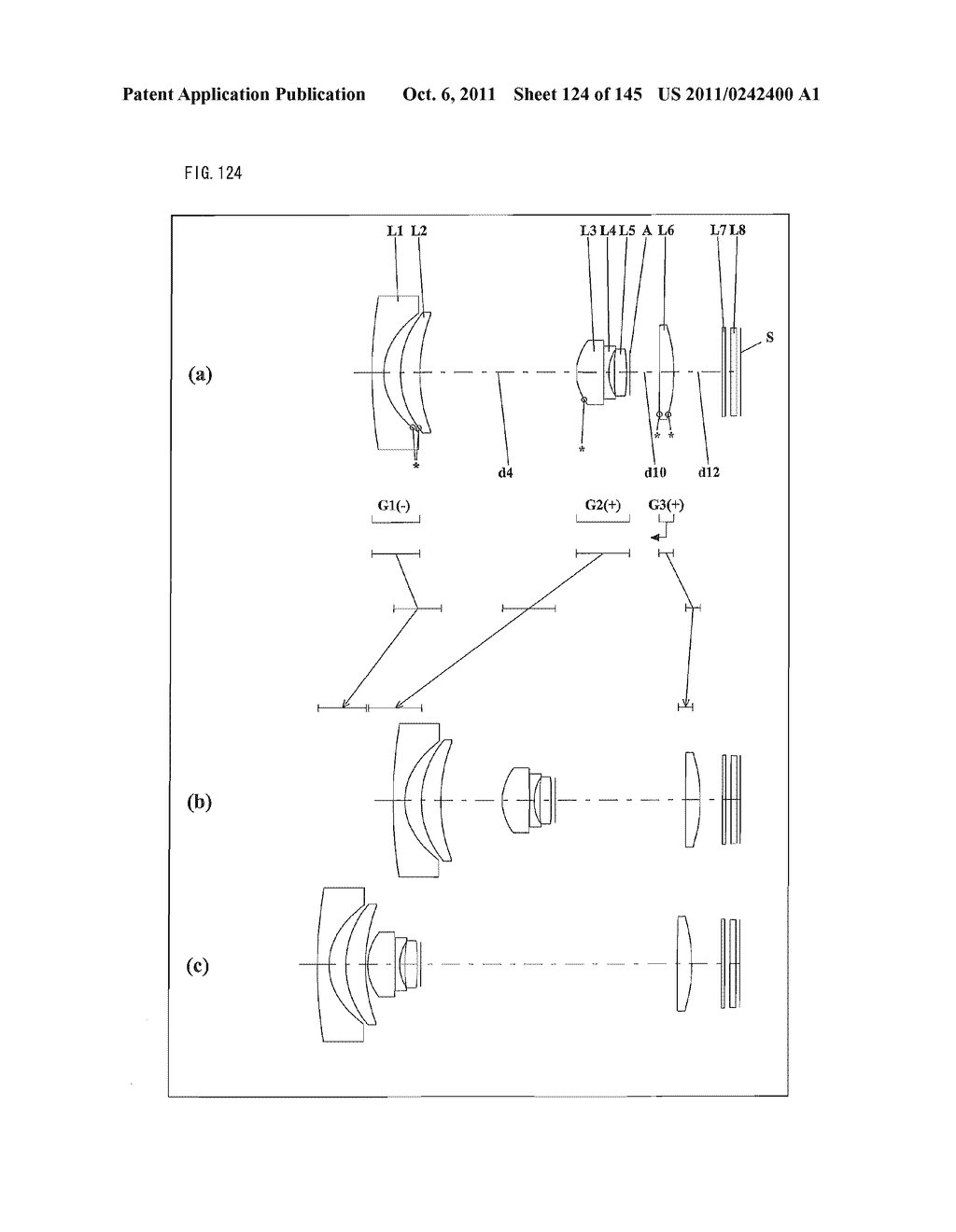 ZOOM LENS SYSTEM, IMAGING DEVICE AND CAMERA - diagram, schematic, and image 125