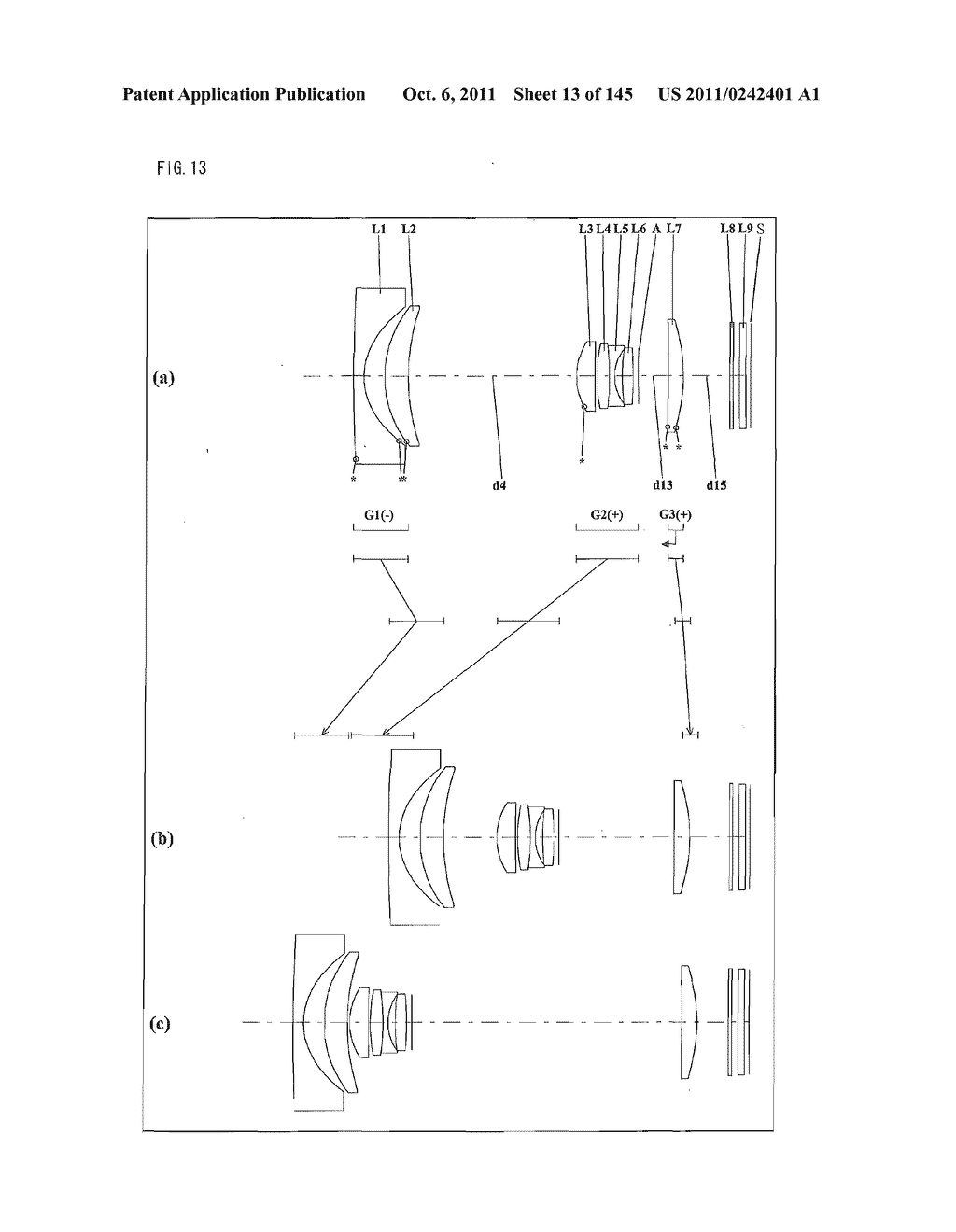 ZOOM LENS SYSTEM, IMAGING DEVICE AND CAMERA - diagram, schematic, and image 14