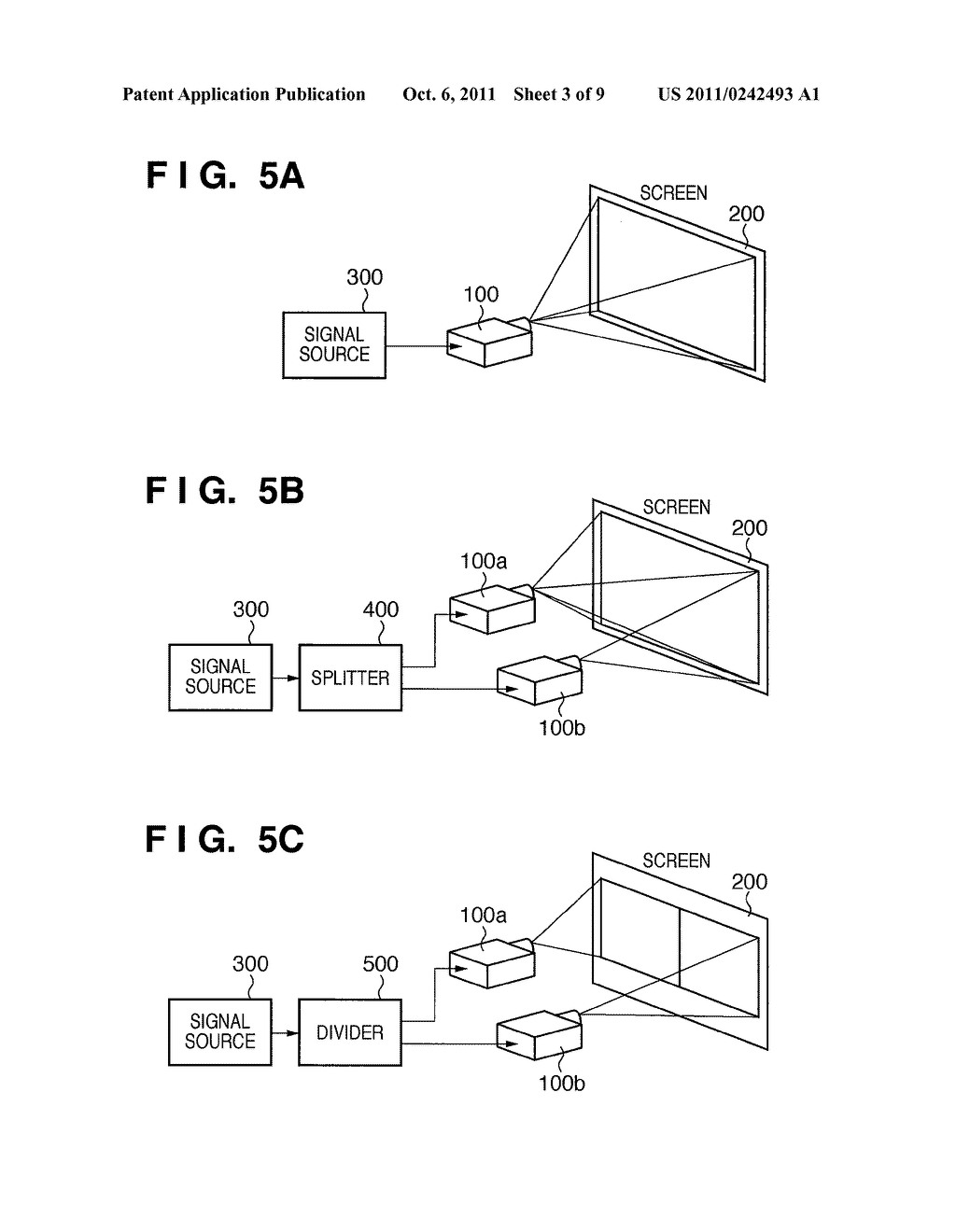 PROJECTION SYSTEM, CONTROL METHOD FOR PROJECTION SYSTEM, AND PROJECTION     APPARATUS - diagram, schematic, and image 04