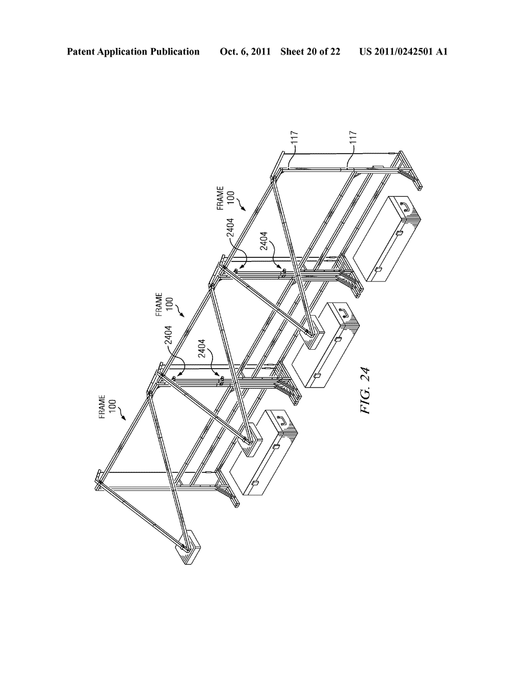 PORTABLE AND TRANSPORTABLE 2-D AND 3-D DISPLAY SYSTEM - diagram, schematic, and image 21