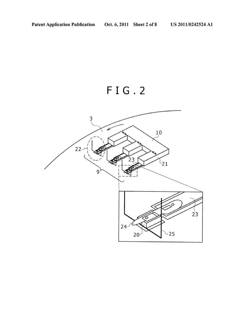 FLAT SURFACE INSPECTION APPARATUS - diagram, schematic, and image 03