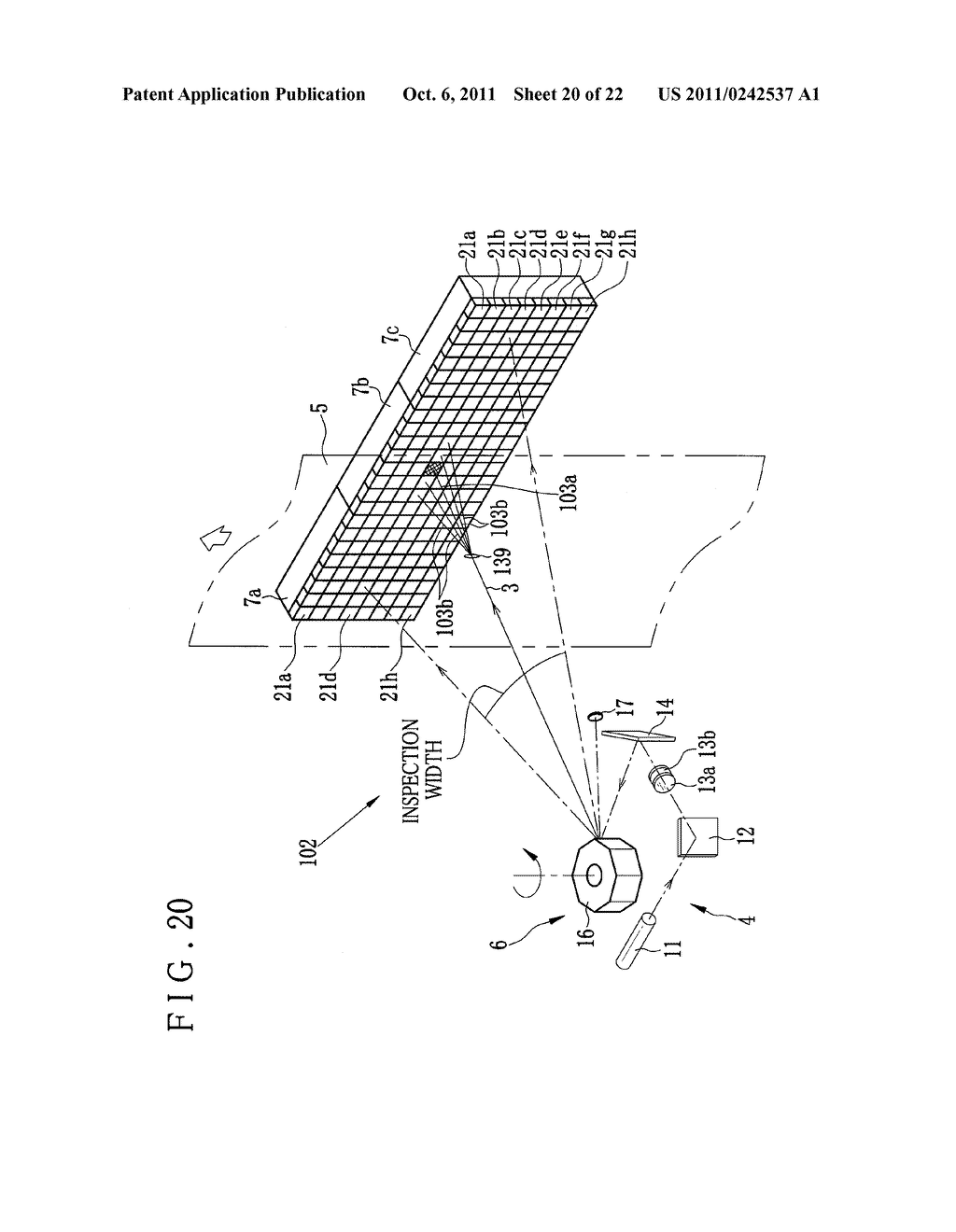 SURFACE INSPECTION APPARATUS AND METHOD - diagram, schematic, and image 21