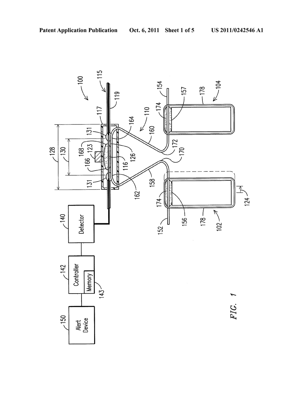 System For Monitoring a Relative Displacement of Components - diagram, schematic, and image 02