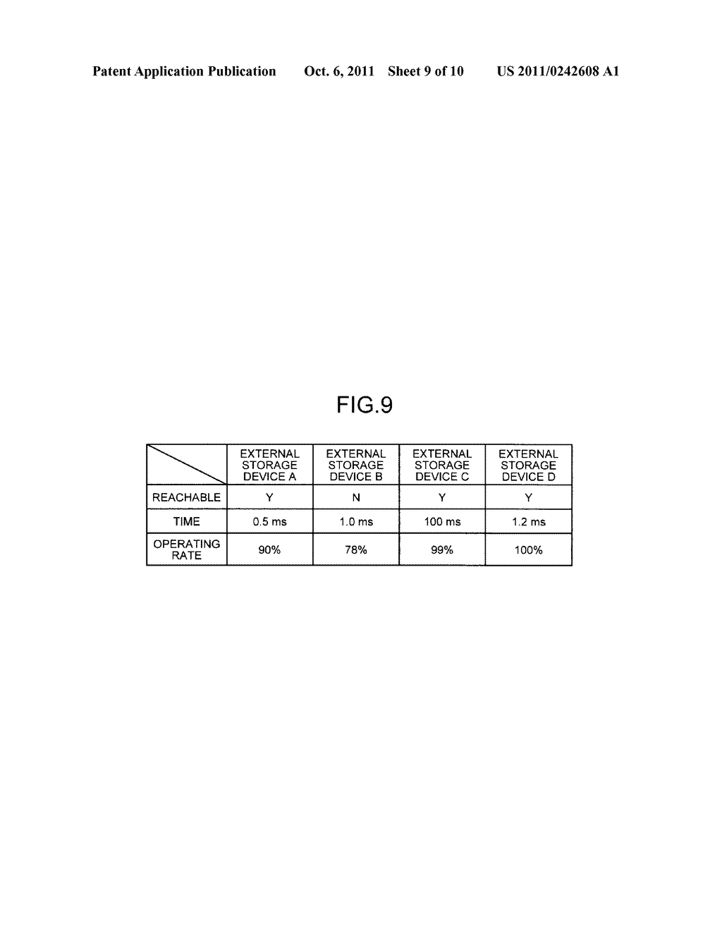 IMAGE FORMING APPARATUS AND STORAGE CONTROL METHOD - diagram, schematic, and image 10