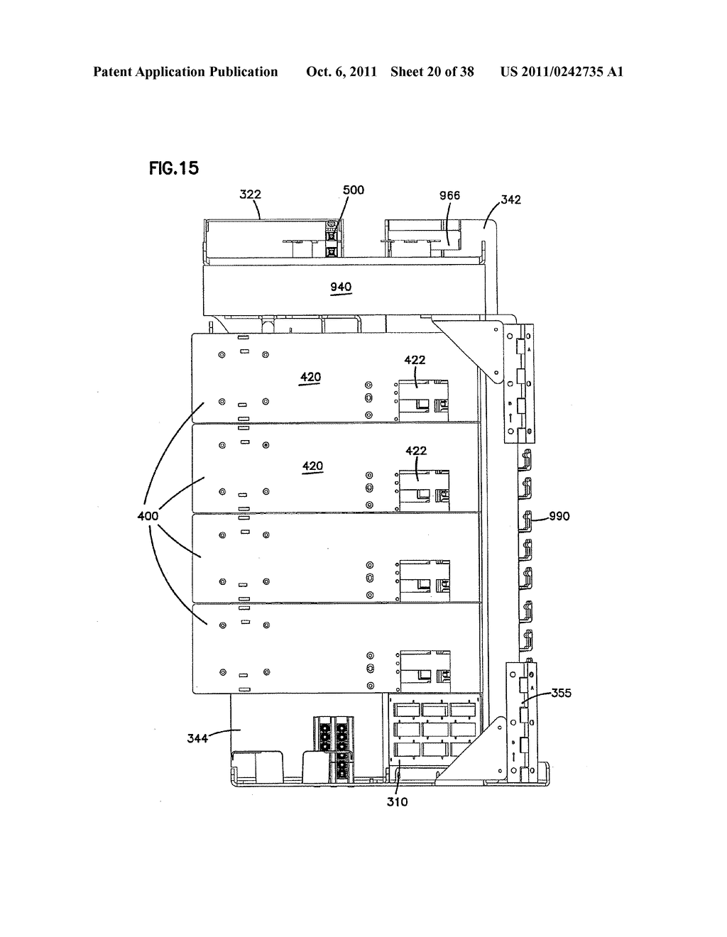 FIBER DISTRIBUTION HUB WITH OUTSIDE ACCESSIBLE GROUNDING TERMINALS - diagram, schematic, and image 21