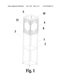 Conveniently Demountable Vertical Lamp diagram and image