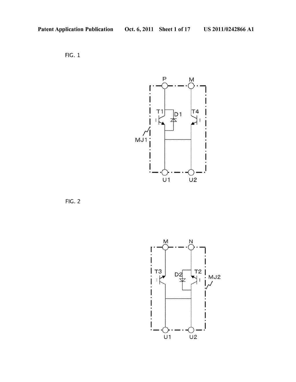 POWER SEMICONDUCTOR DEVICE AND POWER CONVERSION SYSTEM USING THE DEVICE - diagram, schematic, and image 02