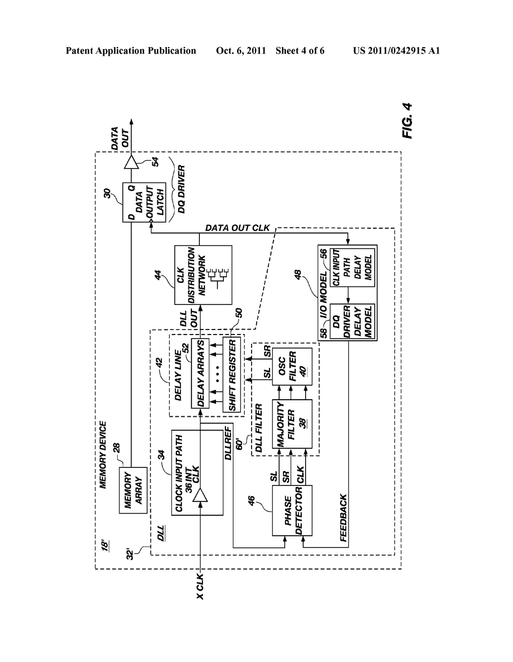 METHOD AND APPARATUS FOR REDUCING OSCILLATION IN SYNCHRONOUS CIRCUITS - diagram, schematic, and image 05