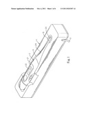 Pre-heat type clinical thermometer diagram and image