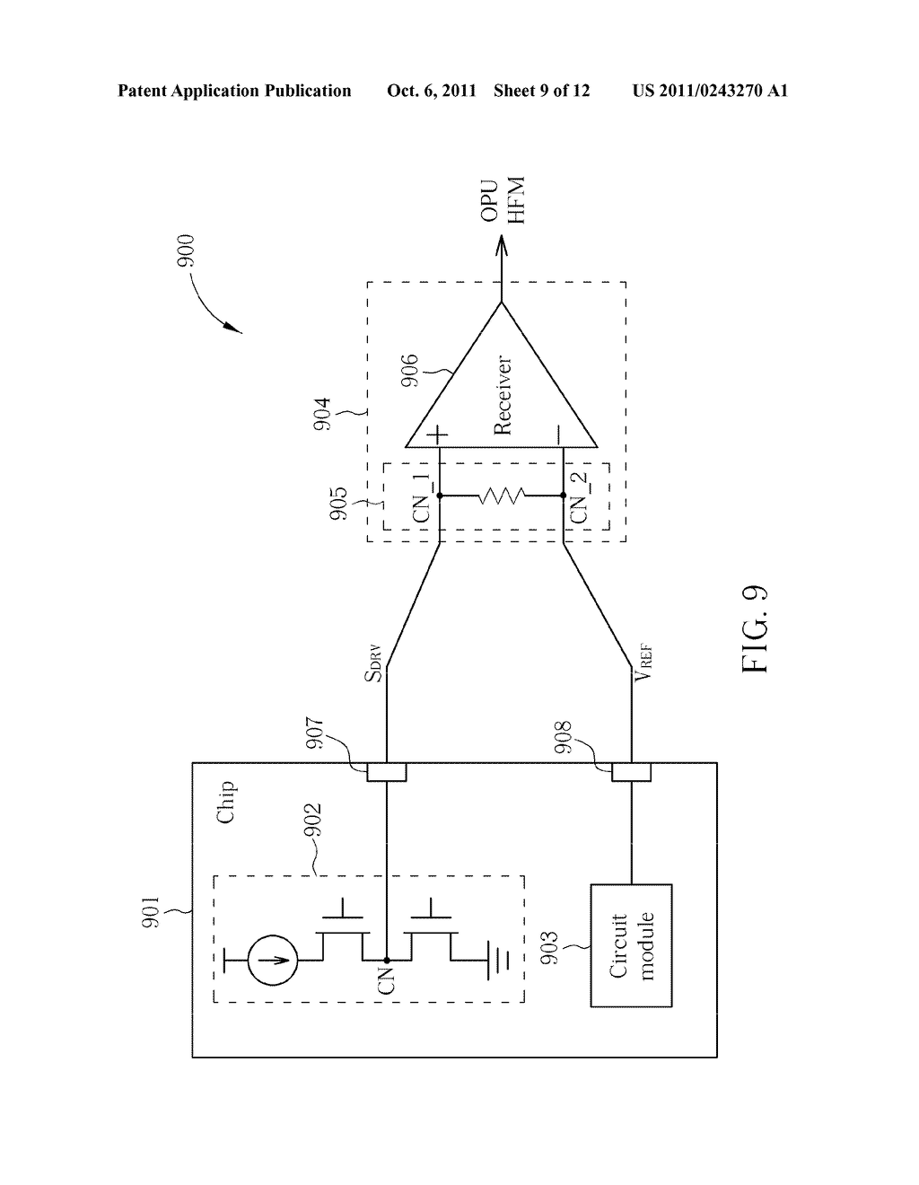 METHOD AND APPARATUS OF SHARING SIGNAL TRANSMISSION PORT BETWEEN DIFFERENT     SIGNAL PROCESSING OPERATIONS - diagram, schematic, and image 10