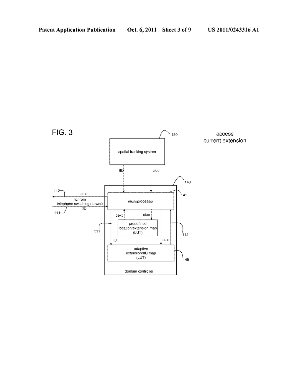 AUTO-MATCHING OF A PHONE EXTENSION TO A TRACKED INDIVIDUAL WITHIN A DOMAIN - diagram, schematic, and image 04