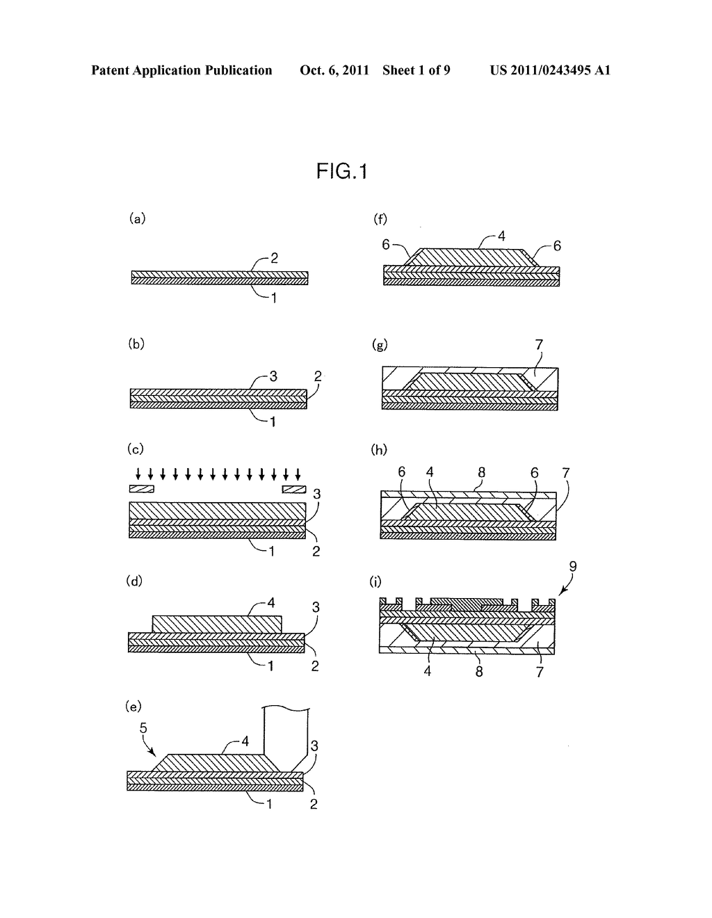 METHOD FOR FORMING MIRROR-REFLECTING FILM IN OPTICAL WIRING BOARD, AND     OPTICAL WIRING BOARD - diagram, schematic, and image 02