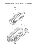 IMAGE FORMING APPARATUS WITH TOP-MOUNTED PHOTOSENSITIVE DRUM diagram and image