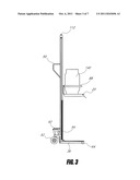 POWERED HAND TRUCK WITH VERTICALLY MOVABLE PLATFORM diagram and image