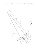 WIND TURBINE BLADE HAVING A FLOW GUIDING DEVICE WITH OPTIMISED HEIGHT diagram and image