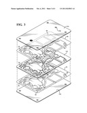 DIAGNOSTIC CARD WITH MICRO-FLUIDIC CHANNELS AND METHOD OF CONSTRUCTION     THEREOF diagram and image