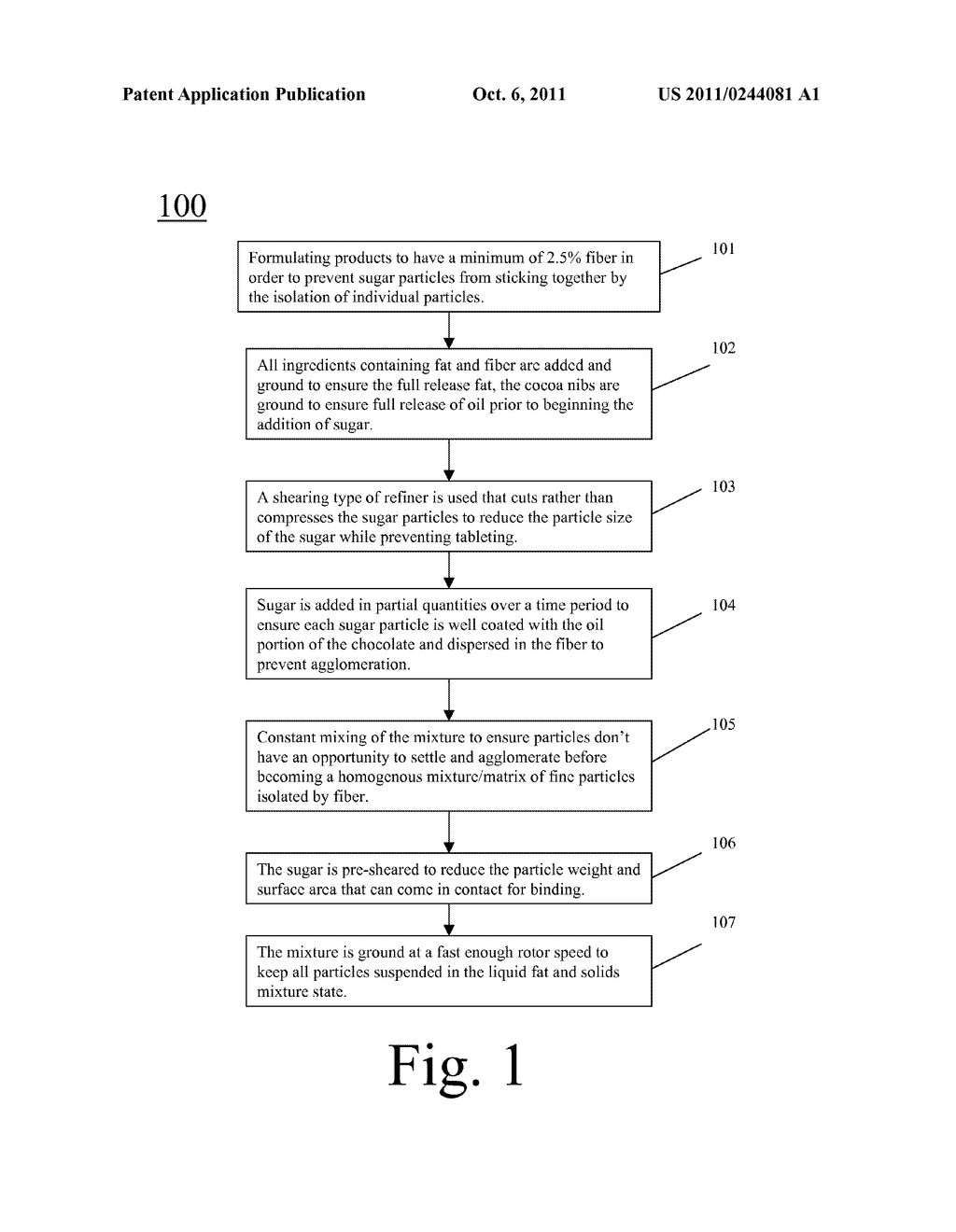 Chocolate Containing Vitamin C and Having a Low Glycemic Load - diagram, schematic, and image 02