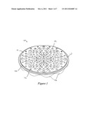 MICROWAVABLE COOKING IMPLEMENTS AND METHODS FOR CRISPING FOOD ITEMS USING     THE SAME diagram and image