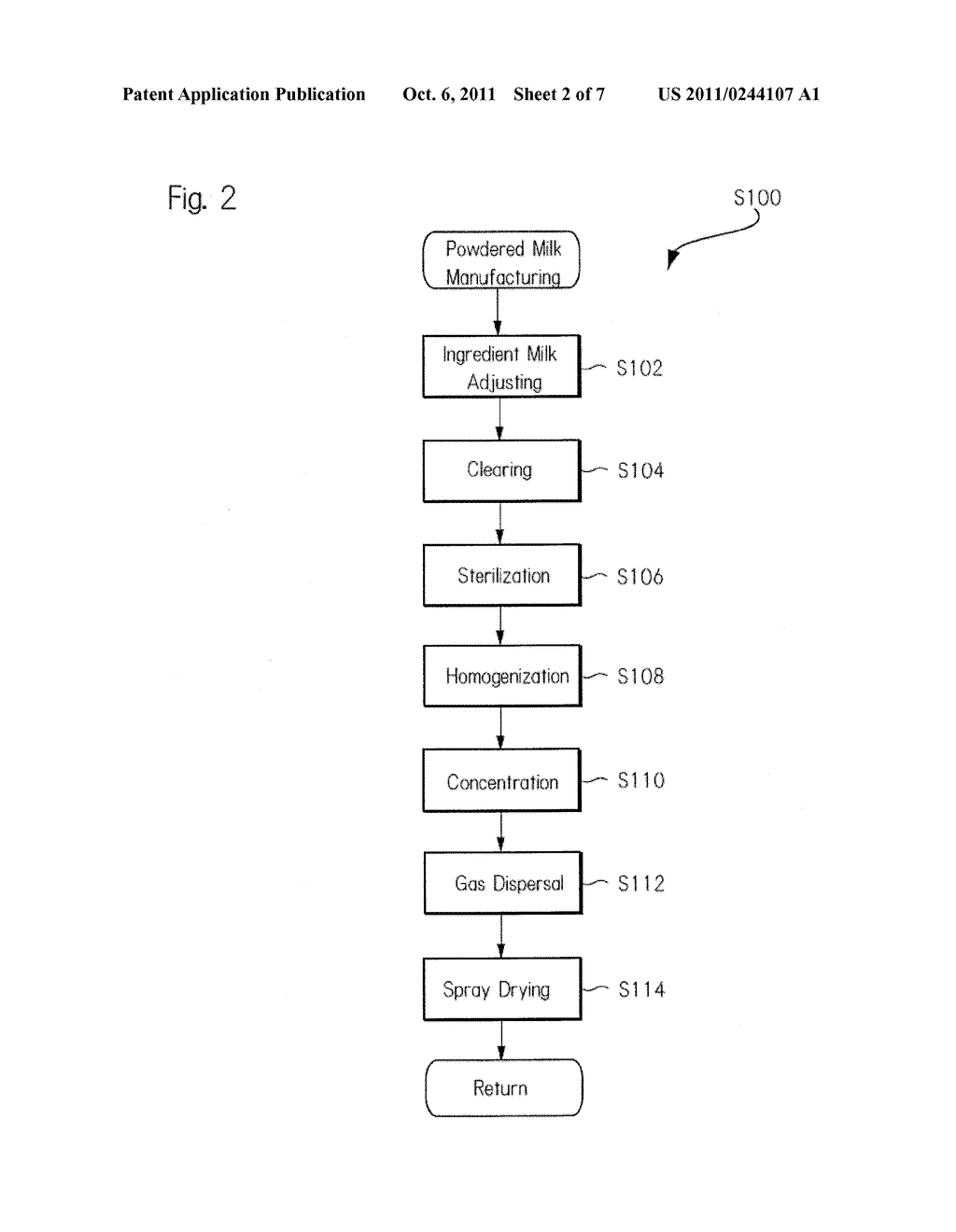 METHOD FOR MANUFACTURING SOLID MILK - diagram, schematic, and image 03