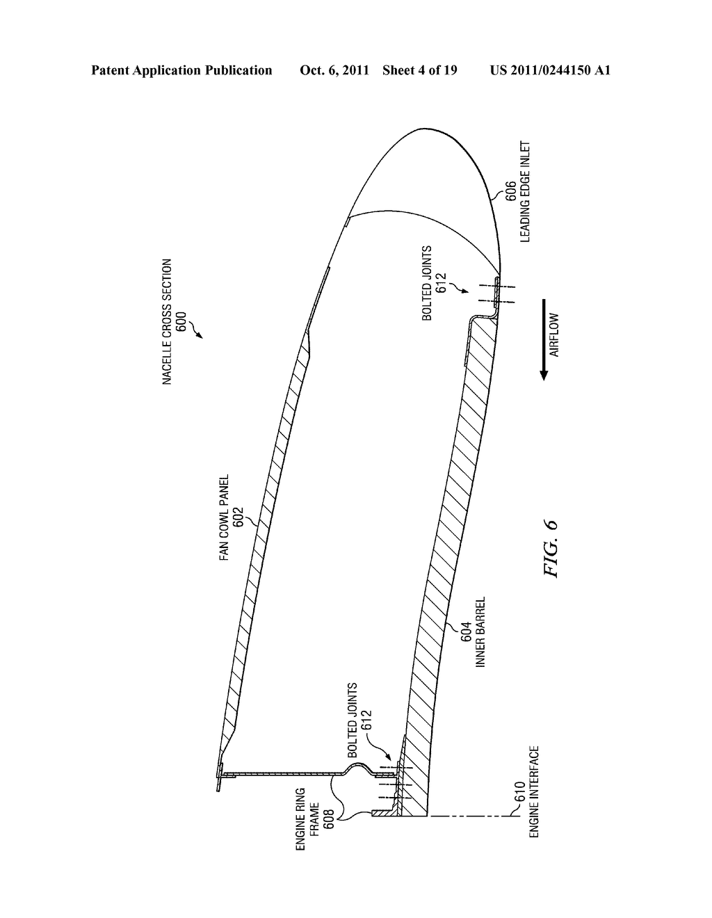 Unitized Engine Nacelle Structure - diagram, schematic, and image 05