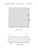 Honeycomb Core Having a High Compression Strength and Articles Made from     the Same diagram and image