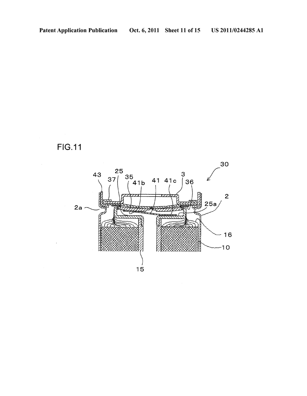 SECONDARY CELL AND METHOD OF MANUFACTURE THEREOF - diagram, schematic, and image 12