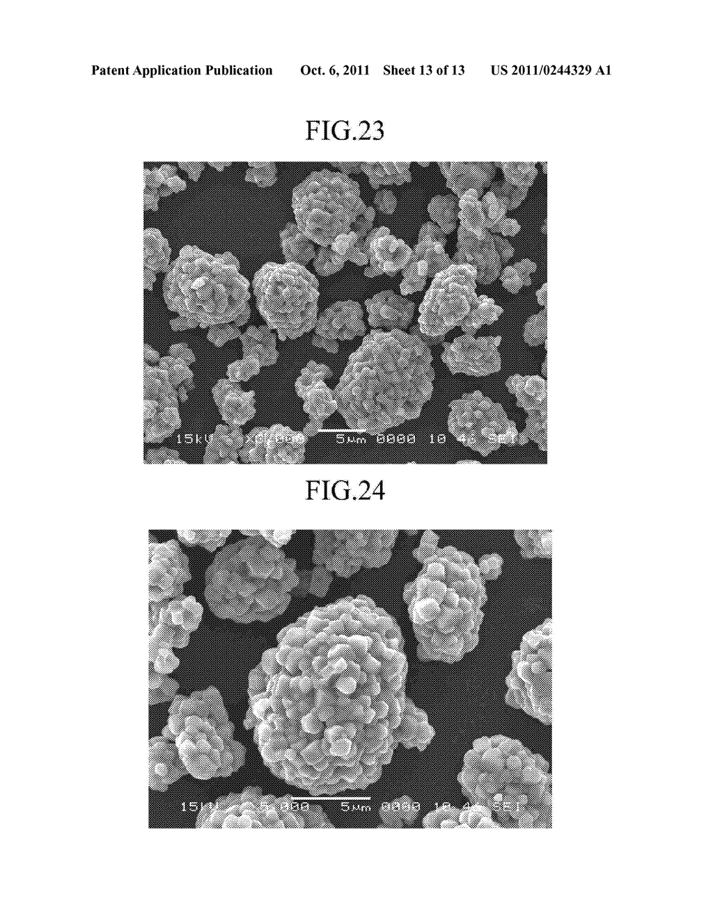 CATHODE ACTIVE MATERIAL FOR LITHIUM SECONDARY BATTERY AND LITHIUM     SECONDARY BATTERY HAVING THE SAME - diagram, schematic, and image 14